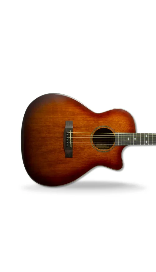 HERTZ HZA4040 EQ Solid Top Electro Acoustic Guitar with Natural Finish & Built-In Pickup System
