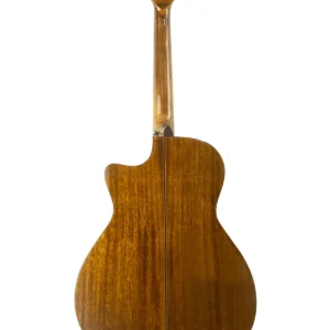 HERTZ HZA4040 EQ Solid Top Electro Acoustic Guitar with Natural Finish & Built-In Pickup System