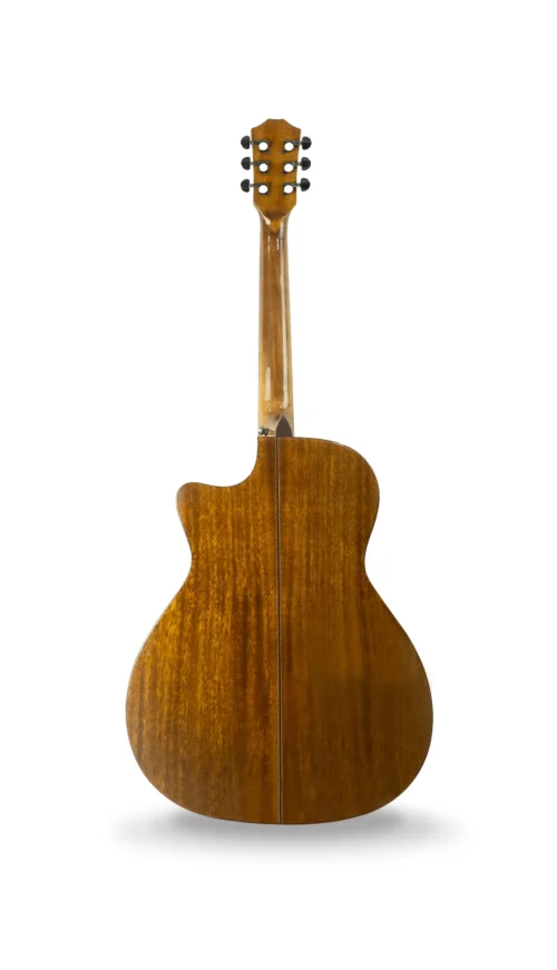 HERTZ HZA4040 EQ Solid Top Electro Acoustic Guitar with Natural Finish & Built-In Pickup System