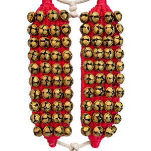 Red Ghungroo Bells – Brass Bells with Red Thread Red Ghungroo Bells – Brass Bells with Red Thread