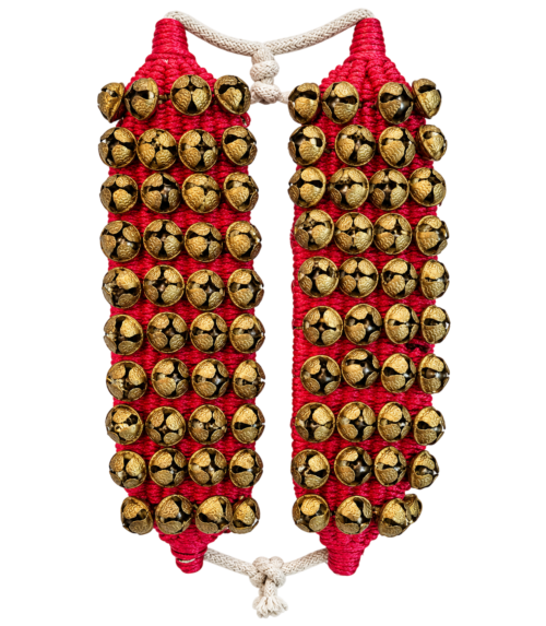 Red Ghungroo Bells – Brass Bells with Red Thread