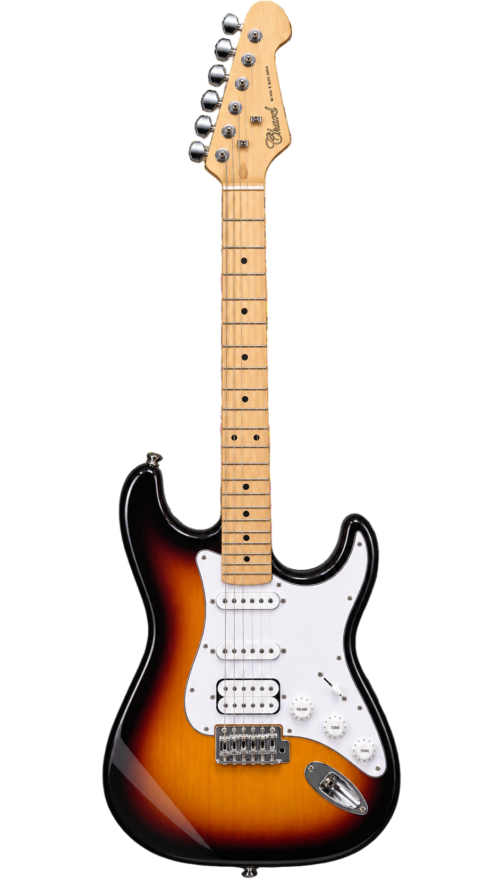 Chard CST-100SB Electric Guitar – Sunburst Finish.