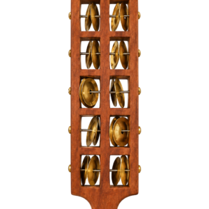 Wooden Jingle Clapper – Brown Finish Wooden Jingle Clapper – Brown Finish