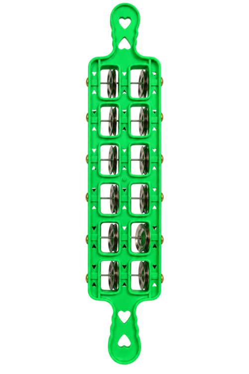 Jingle Stick – Plastic Body, Green Finish