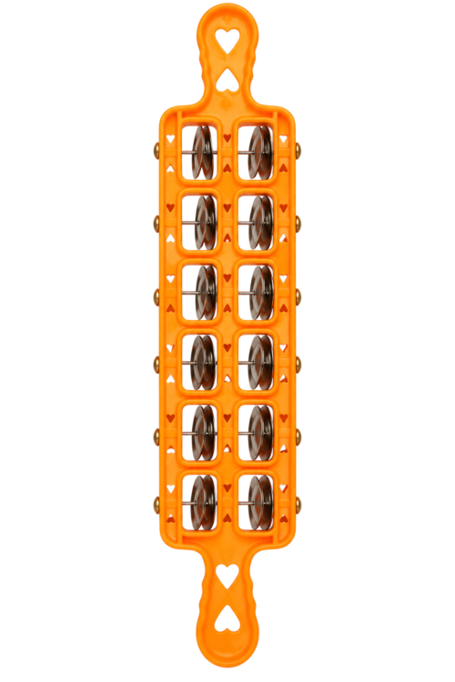 Jingle Stick – Plastic Body, Orange Finish