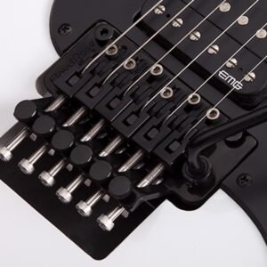 Schecter Sun Valley Super Shredder FR - Gloss White detail Schecter Sun Valley Super Shredder 1282 with Floyd Rose – White