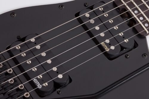 Schecter Sun Valley Super Shredder FR - Gloss White detail Schecter Sun Valley Super Shredder 1282 with Floyd Rose – White