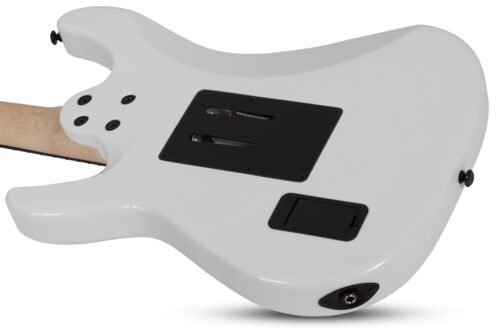 Schecter Sun Valley Super Shredder FR - Gloss White detail Schecter Sun Valley Super Shredder 1282 with Floyd Rose – White