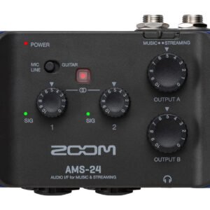 6abe3621ca641f62f842c5dcb723d150394295db7f05abfff6860.jpg Zoom AMS-24 Audio Interface
