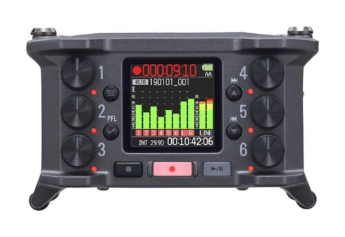 6abe38eab63a6090706f86c9266919018834113b8b5d3e05833ae.jpg Zoom F6 MultiTrack Field Recorder