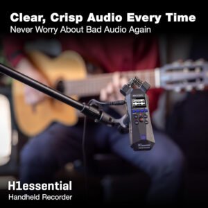 Zoom H1essential 32-Bit Portable Handy Recorder Zoom H1essential 32-Bit Portable Handy Recorder