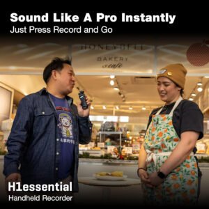 Zoom H1essential 32-Bit Portable Handy Recorder Zoom H1essential 32-Bit Portable Handy Recorder