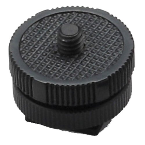 6abe411cb32e0ea629b41ea7dd6a3da2c1c4a424bb191bd6cc543.jpg Zoom HS-1 Hot Shoe Mount Adapter (Black)