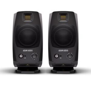 Adam Audio D3V 3.5 inch Desktop Active Studio Monitor - Pair Black 2 Adam Audio D3V 3.5 inch Desktop Active Studio Monitor - Pair Black