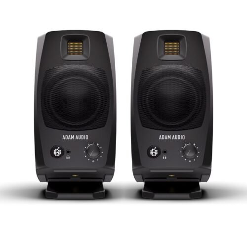 Adam Audio D3V 3.5 inch Desktop Active Studio Monitor - Pair Black 2 Adam Audio D3V 3.5 inch Desktop Active Studio Monitor - Pair Black