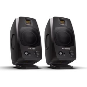 Adam Audio D3V 3.5 inch Desktop Active Studio Monitor - Pair Black Adam Audio D3V 3.5 inch Desktop Active Studio Monitor - Pair Black