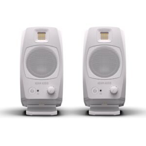 Adam Audio D3V 3.5 inch Desktop Active Studio Monitor - Pair White