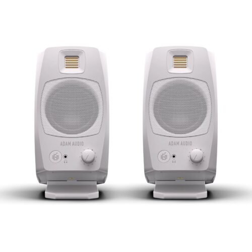 Adam Audio D3V 3.5 inch Desktop Active Studio Monitor - Pair White