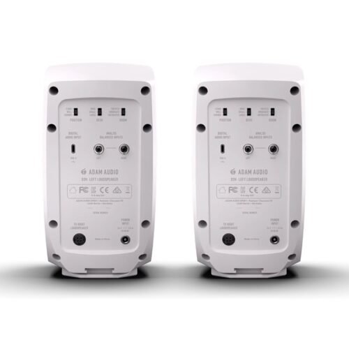 Adam Audio D3V 3.5 inch Desktop Active Studio Monitor - Pair White