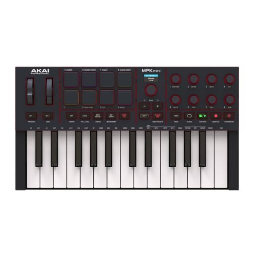 Akai MPK Mini IV Midi Controller - Black