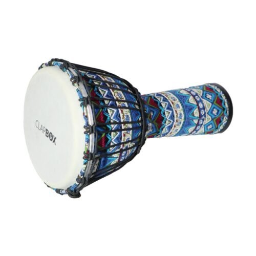 Clapbox DB100 10 inch Rope Djembe With Bag (Blue) 3 Clapbox DB100 10 inch Rope Djembe With Bag (Blue)