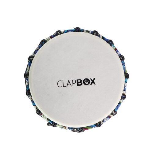 Clapbox DB100 10 inch Rope Djembe With Bag (Blue) 4 Clapbox DB100 10 inch Rope Djembe With Bag (Blue)