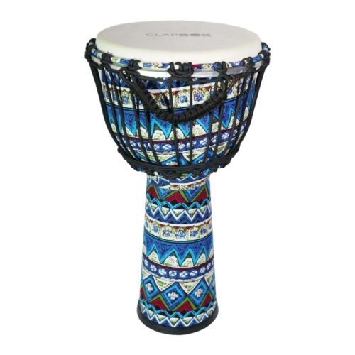 Clapbox DB100 10 inch Rope Djembe With Bag (Blue)