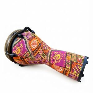 Clapbox Djembe DB-103 Fiber Skin (12 inches) - Machine Head Tuning with BAG