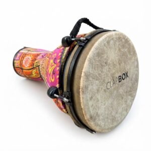 Clapbox Djembe DB-103 Fiber Skin (12 inches) - Machine Head Tuning with BAG