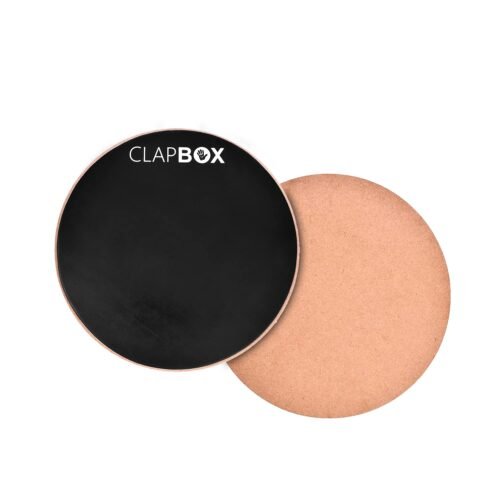 Clapbox Drum Practice Pad - 8 inches, Black, CB-PPD (Practice Pad only) 2 Clapbox Drum Practice Pad - 8 inches, Black, CB-PPD (Practice Pad only)