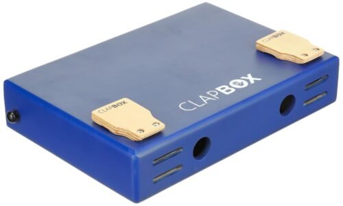 Clapbox Lap Cajon PRO - with Bag & Strap, Blue