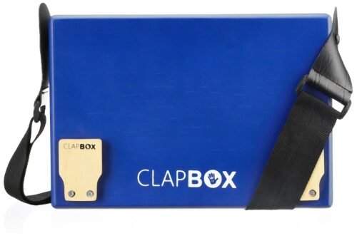 Clapbox Lap Cajon PRO - with Bag & Strap, Blue Clapbox Lap Cajon PRO - with Bag & Strap, Blue