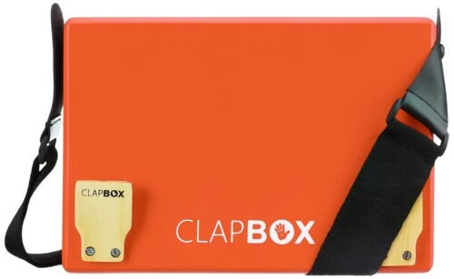 Clapbox Lap Cajon PRO - with Bag & Strap, Red