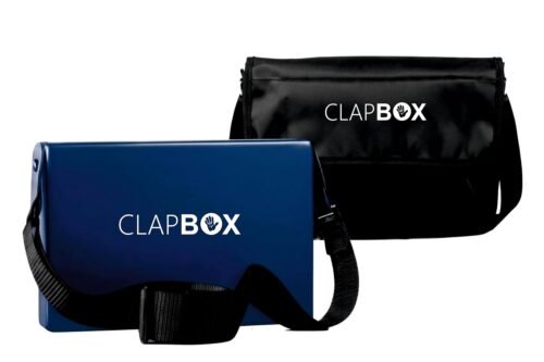 Clapbox Lap Cajon - with Bag & Strap, Blue Clapbox Lap Cajon - with Bag & Strap, Blue