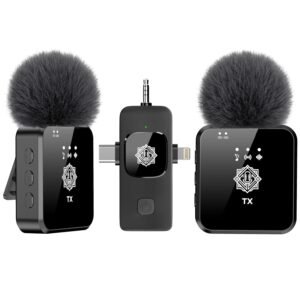 DIGIMORE 3 in 1 Wireless Lapel Mic with ANC (D-455) DIGIMORE 3 in 1 Wireless Lapel Mic with ANC (D-455)