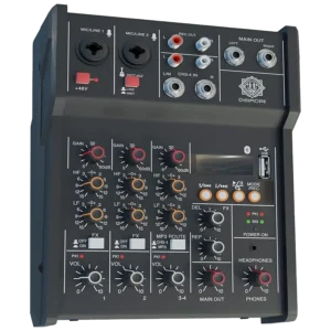 DIGIMORE Audio Mixer 4 Channel (D-200) DIGIMORE Audio Mixer 4 Channel (D-200)