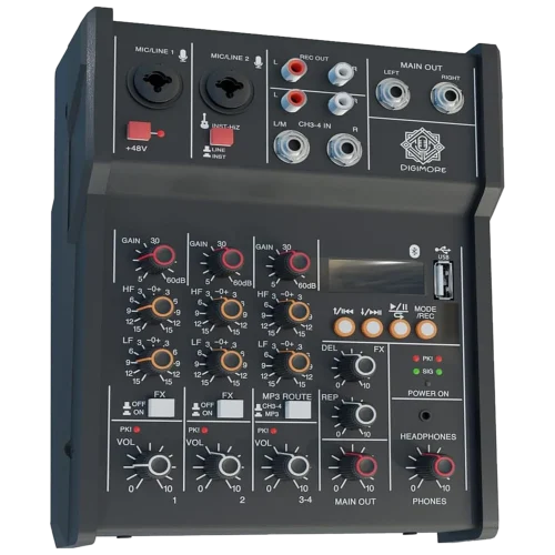 DIGIMORE Audio Mixer 4 Channel (D-200)