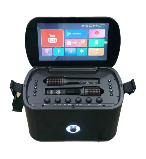 DIGIMORE Multi Media Speaker 80W Output Dual Wireless Microphones (D-1390)