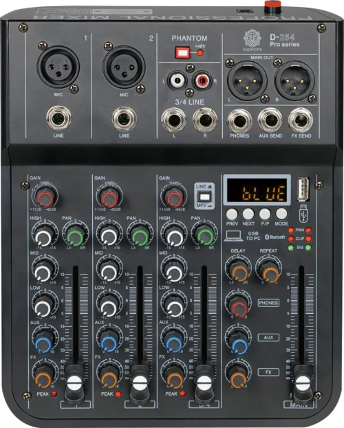 Digimore D-254 Pro Audio Mixer