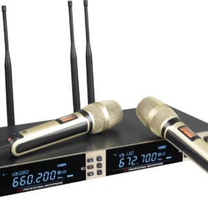 Digimore D-320 Dual Wireless Microphone Handheld Dynamic Mic System Digimore D-320 Dual Wireless Microphone Handheld Dynamic Mic System