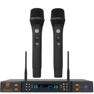 Digimore D-330 Dual Wireless Dynamic Microphone System UHF Audio