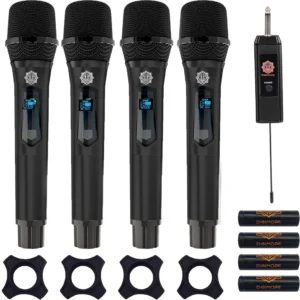 Digimore D-360S UHF Wireless Mic 6Hrs Battery 200ft Range