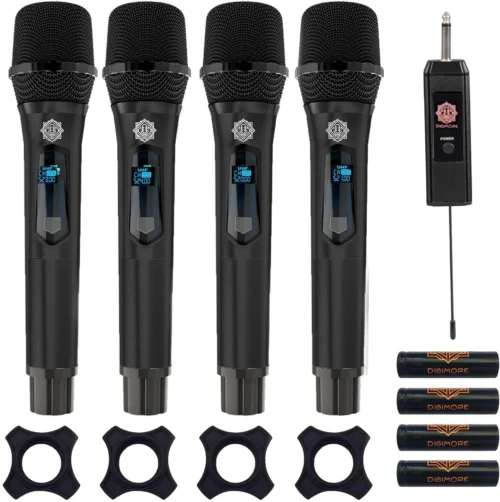 Digimore D-360S UHF Wireless Mic 6Hrs Battery 200ft Range