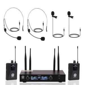 Digimore D-370 UHF Dual Wireless Microphone System