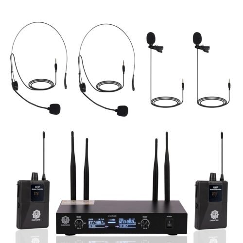 Digimore D-370 UHF Dual Wireless Microphone System