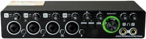 Digimore D-900 4-Channel 24-bit USB Audio Interface for Microphones