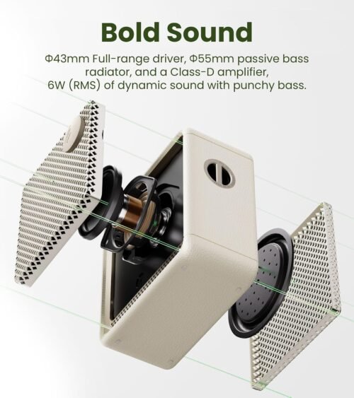 Edifier ES20 Portable Bluetooth Speaker, IP67, Ambient Light, Ivory6 Edifier ES20 Portable Bluetooth Speaker, IP67, Ambient Light, Ivory
