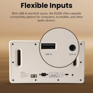 Edifier ES300 Bluetooth Speaker, 60W RMS, Ambient Lights, Ivory8 Edifier ES300 Bluetooth Speaker, 60W RMS, Ambient Lights, Ivory