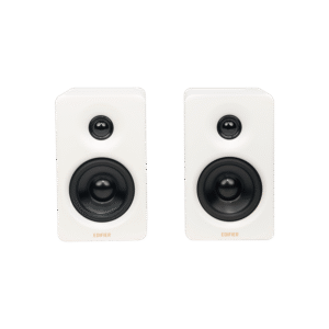 Edifier M60 Compact Desktop Speakers Bluetooth (White,Pair)