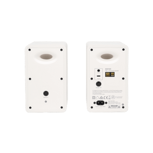 Edifier M60 Compact Desktop Speakers Bluetooth (White,Pair)